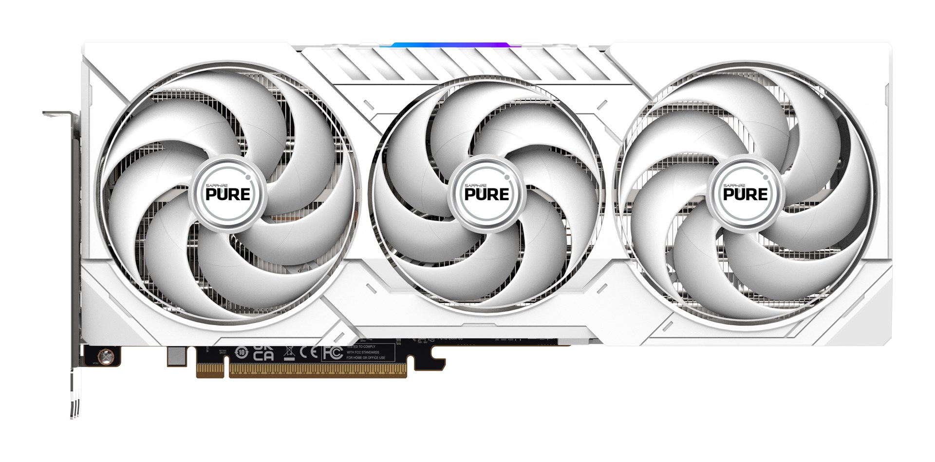 SAPPHIRE PURE Radeon RX 9070 XT Graphics Card 16 GB White