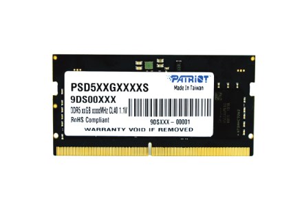 Patriot Signature PSD532G48002S Memory SO-DIMM 32GB DDR5-4800 CL40 1 module