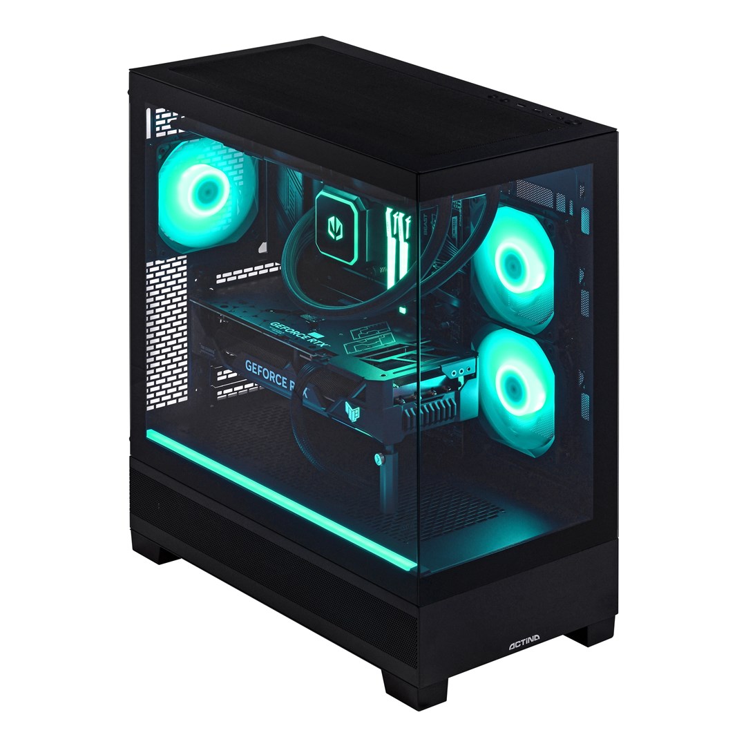 Actina AMD Ryzen 7 7800X3D KOMACNGIP0292 Desktop PC 1 TB Black