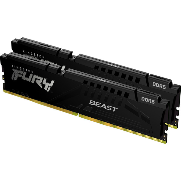 Kingston FURY Beast KF560C36BBE2K2-64 Memory 64GB DDR5-6000 2x32GB Black