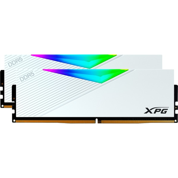 ADATA Lancer RGB AX5U6000C3032G-DCLARWH Memory 64GB DDR5-6000 2x32GB White