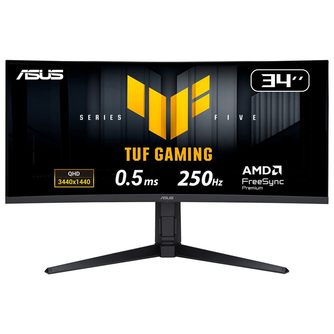 ASUS TUF Gaming VG34WQML5A Monitor Black