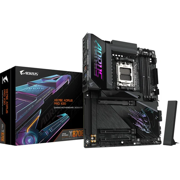 GIGABYTE X870E AORUS PRO X3D Motherboard