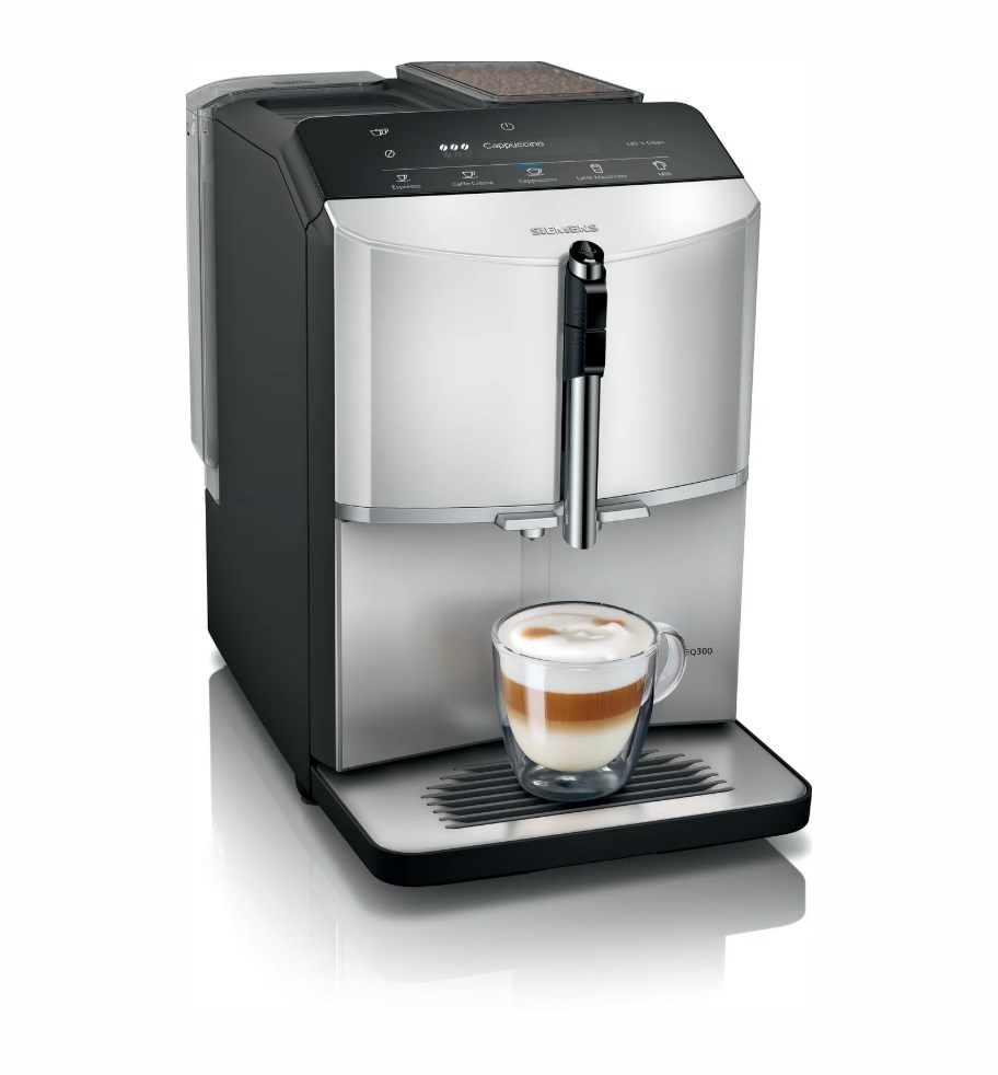 Siemens EQ300 TF303E01 Espresso Machine, Silver