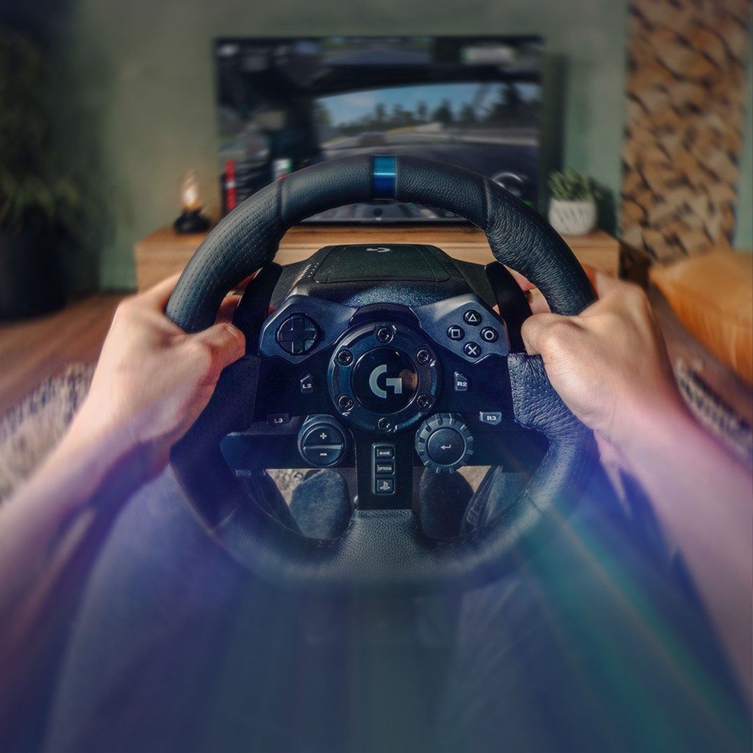 Logitech G923 Racing Wheel and Pedals - PS5/PS4/PC