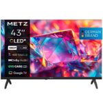 Metz 43MQH7030Z 43-inch Full HD QLED Smart TV, Black