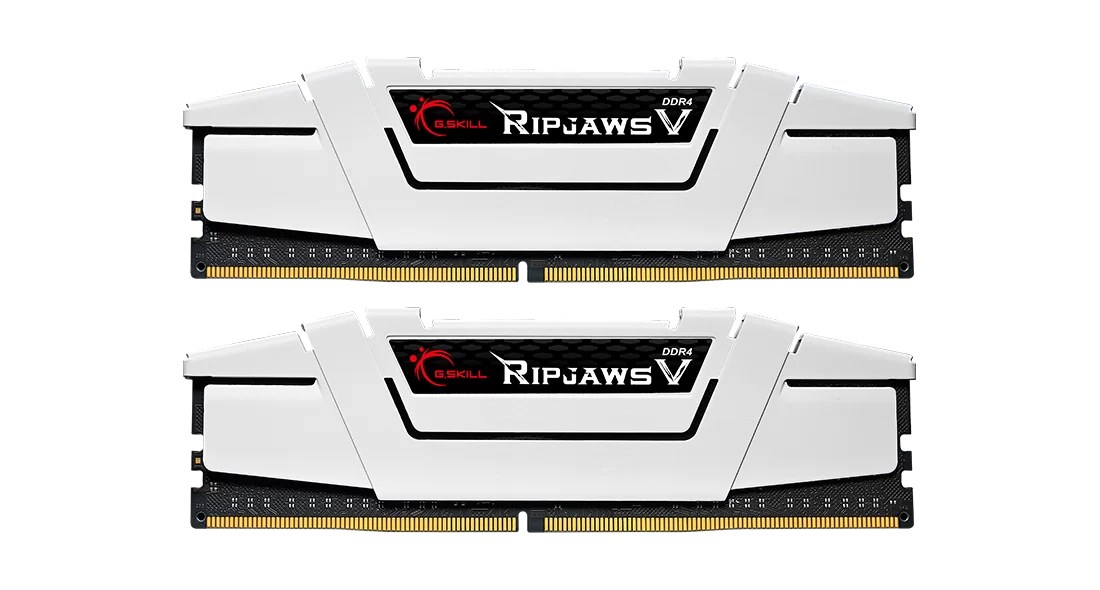 G.SKILL Ripjaws V Memory 16GB DDR4-3600 CL16 White