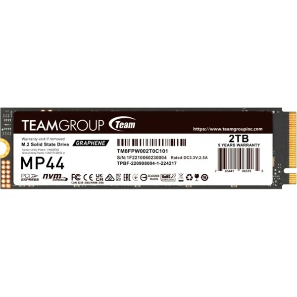Team Group MP44 2 TB SSD M.2 PCIe 4.0 x4