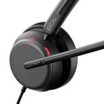 EPOS IMPACT 860 ANC Wired USB-C Office Headset, Black