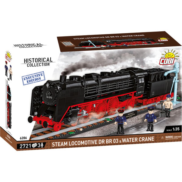 COBI DR BR03 Steam Locomotive and Water Crane Executive Edition Construction Set