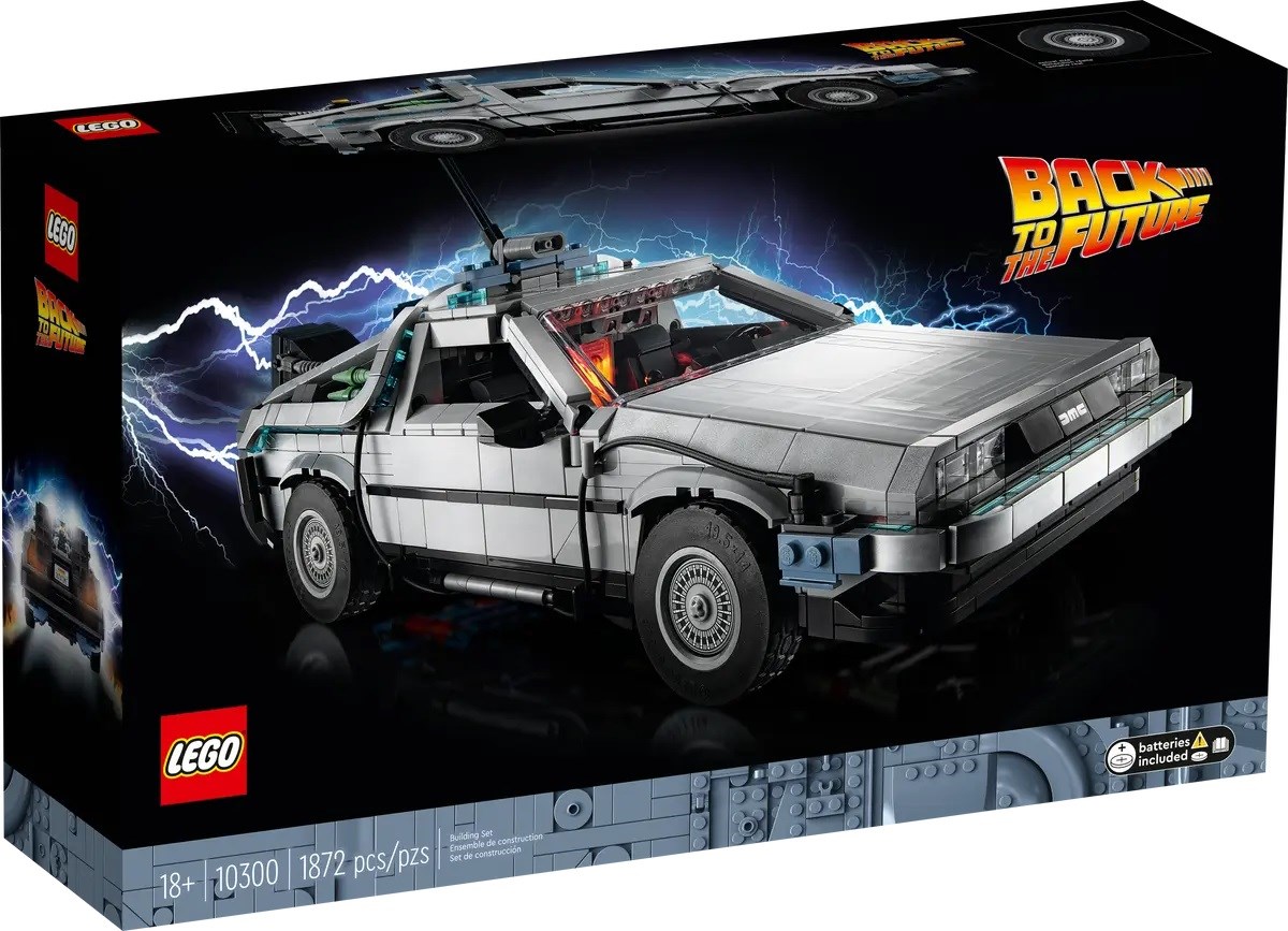 LEGO Icons 10300 Back to the Future Time Machine
