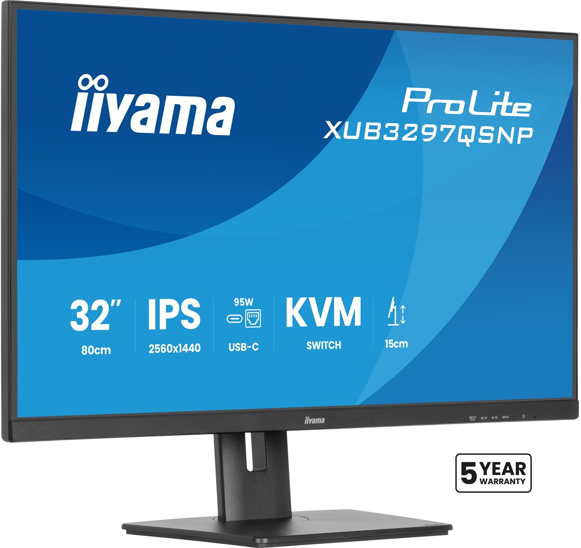 iiyama ProLite XUB3297QSNP-B1 LED Monitor