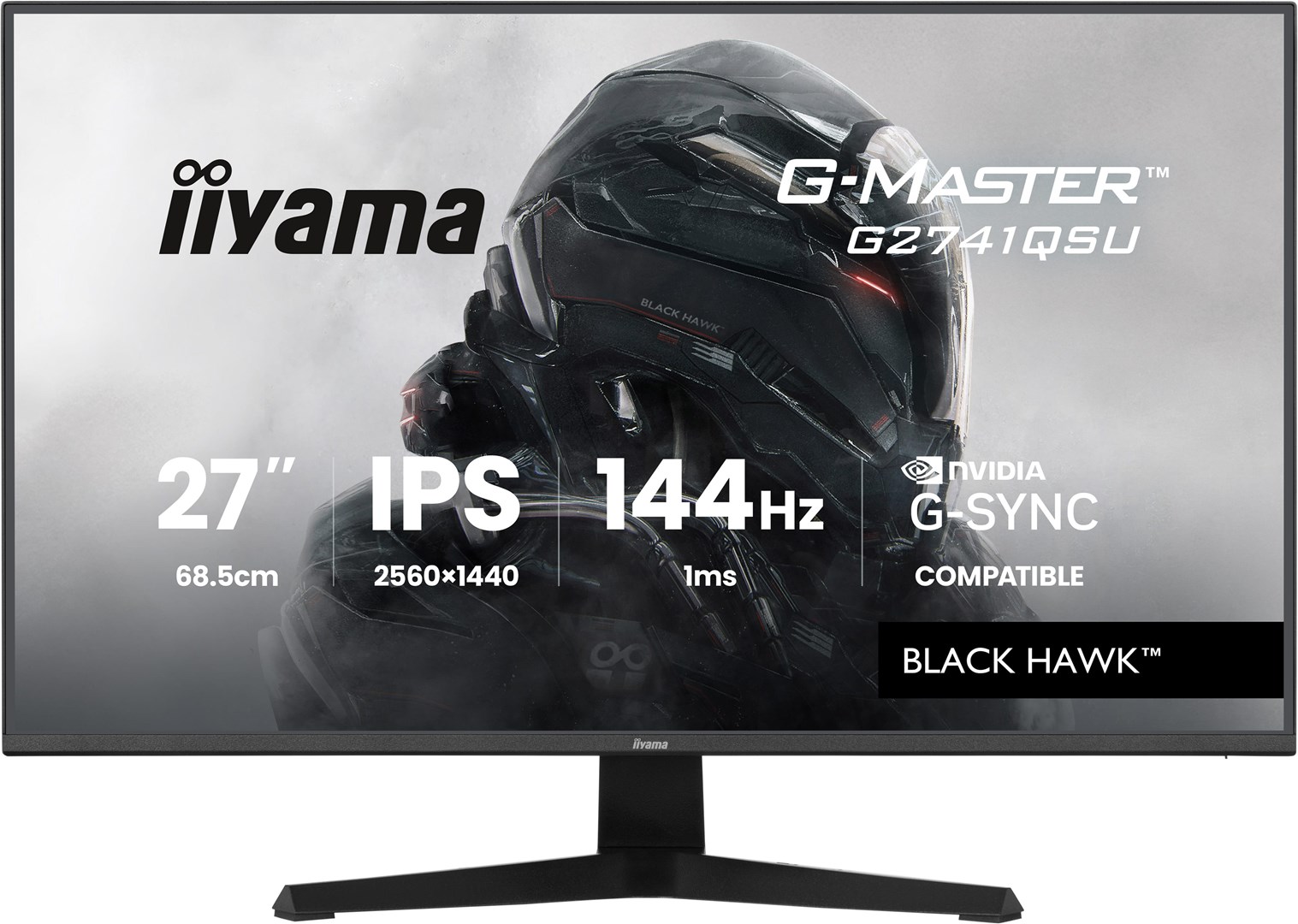 iiyama G-MASTER G2741QSU-B1 Monitor Black
