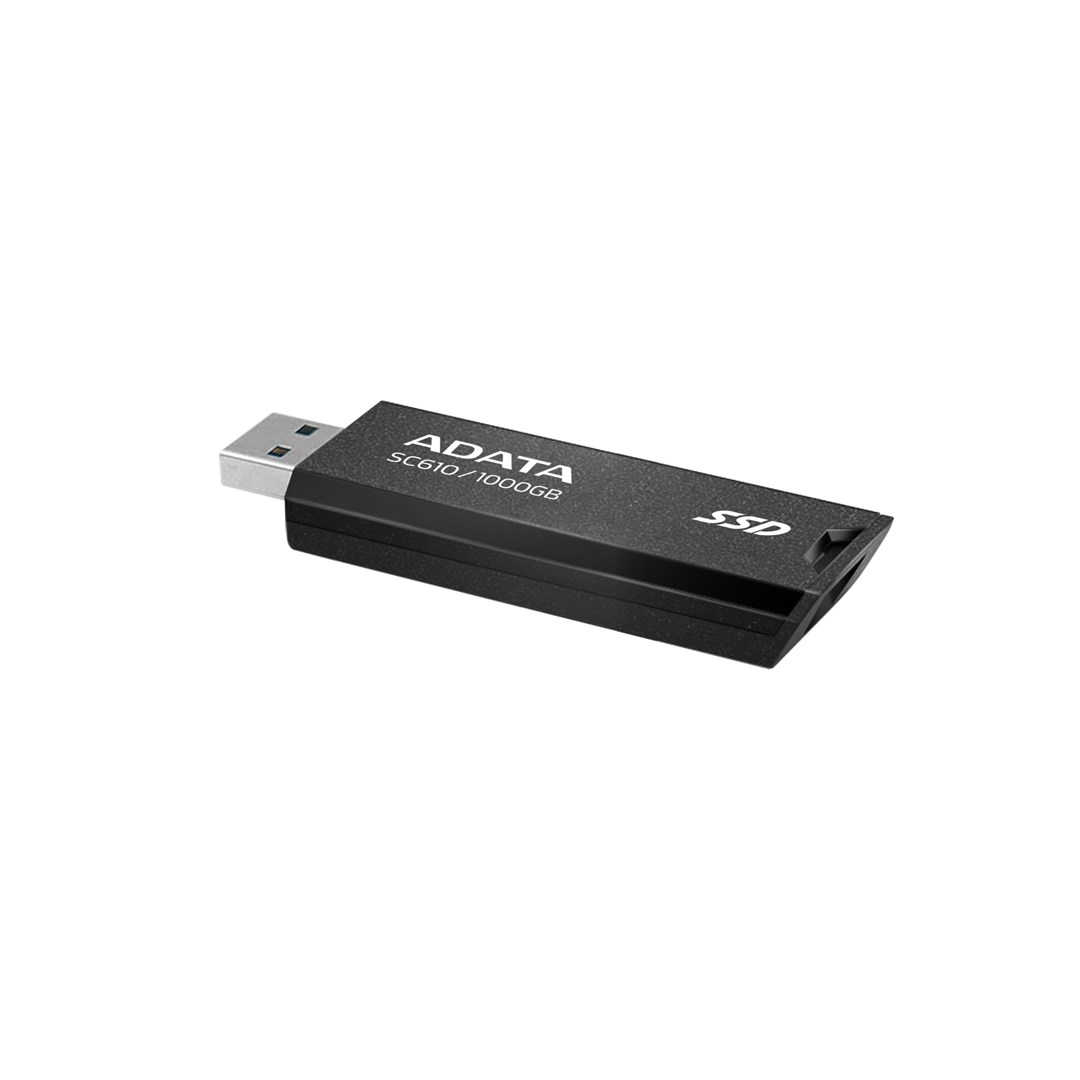 ADATA SC610-1000G-CBK/RD 1 TB SSD USB-A 3.2 Gen 2 Black