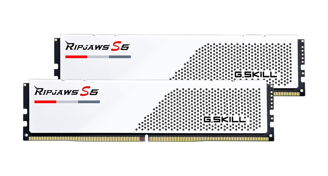 G.Skill Ripjaws F5-6000J3040G32GX2-RS5W Memory 64GB DDR5-6000 CL30 2x32GB