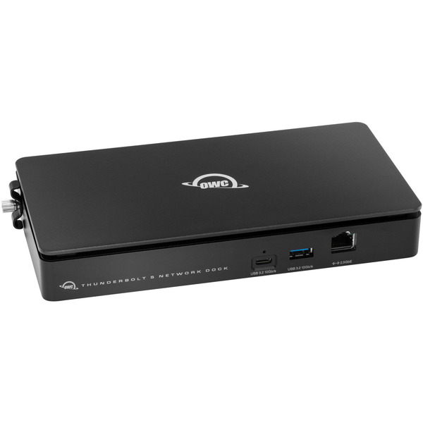 OWC Thunderbolt 5 Dual Network Dock Black