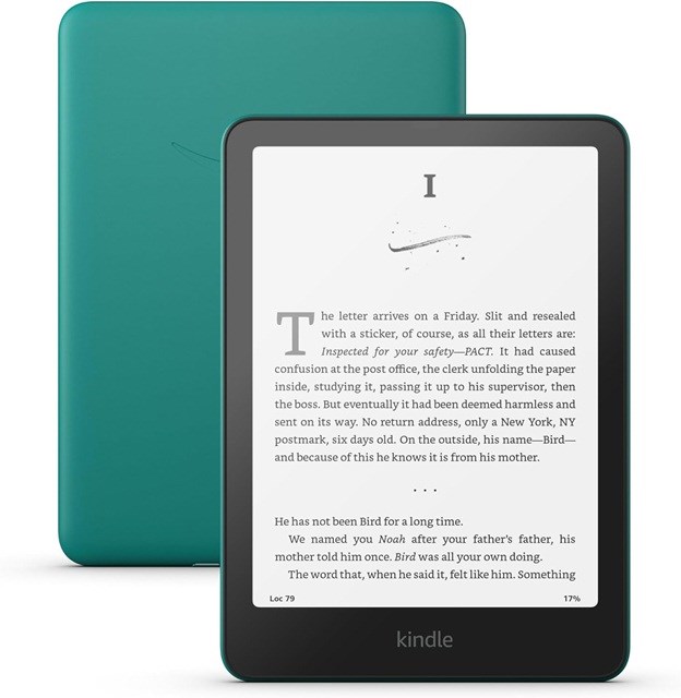 Amazon Kindle 7″ 12th generation B0CFP6F89F e-book reader 16 GB Wi-Fi Jade B0CFPHV9ZN
