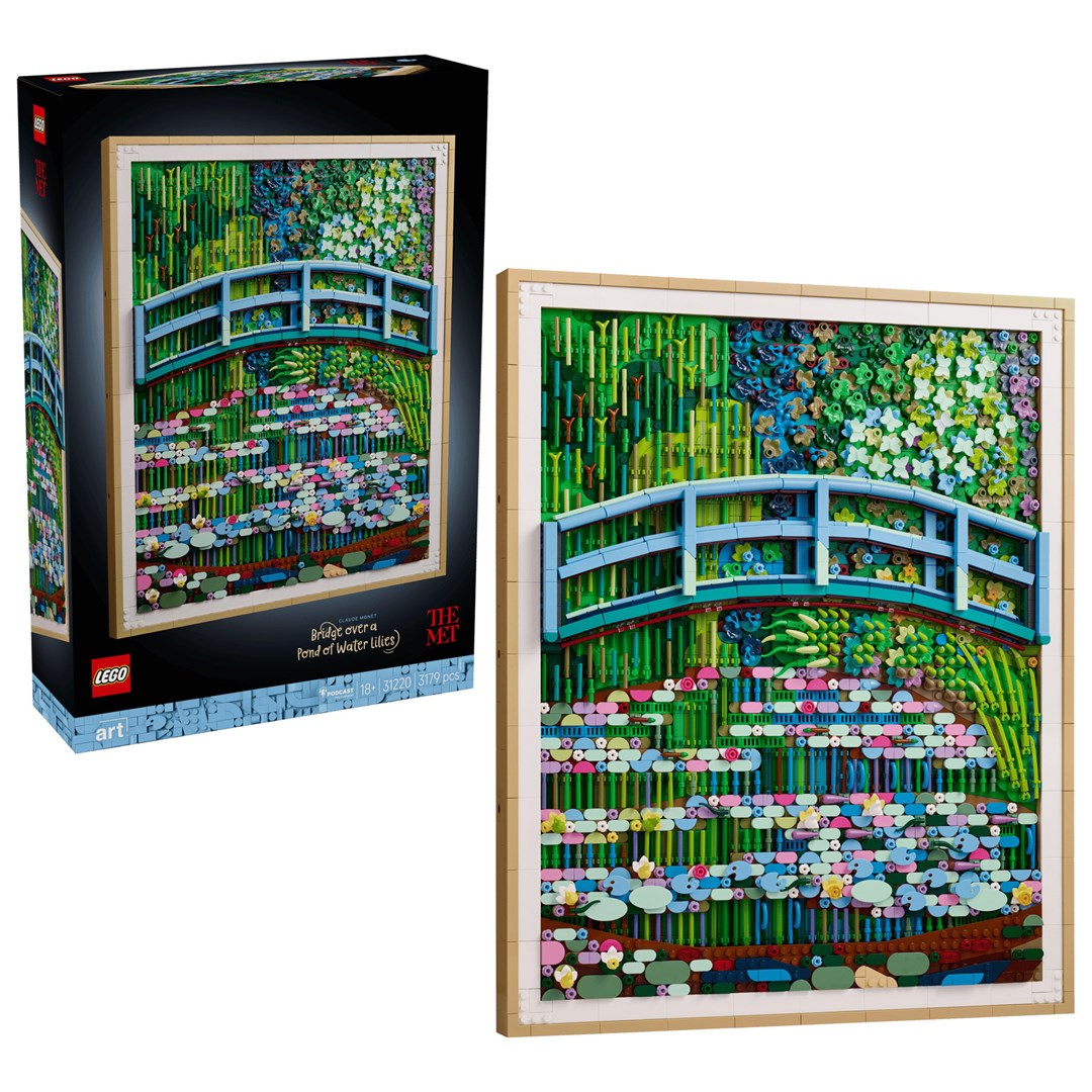 LEGO Art 31220 Claude Monet - Bridge over a Pond of Water Lilies