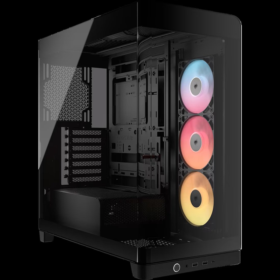 Corsair 4500X RS-R ARGB Tempered Glass Mid-Tower, Black Midi Tower Computer case