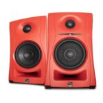 Kali Audio LP-UNF Powered Desktop Monitor Speakers, Red (Pair)