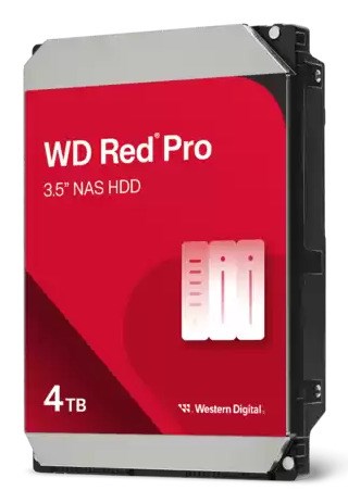 WD Red Pro 4TB NAS Hard Drive - WD4006FFBX