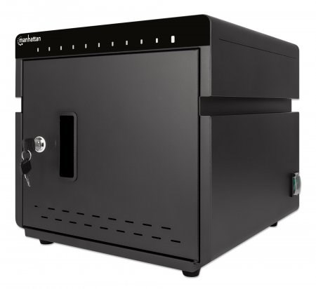 Manhattan 715942 Portable device charging cabinet Black