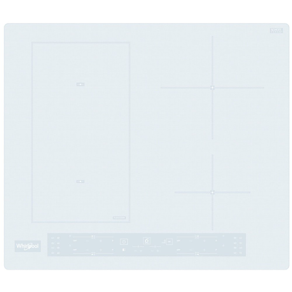 Whirlpool WL B4560 NE/W White Built-in 59 cm Zone induction hob 4 zone(s)