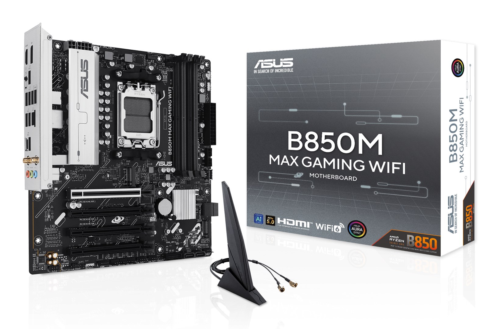 ASUS B850M MAX GAMING WIFI Motherboard