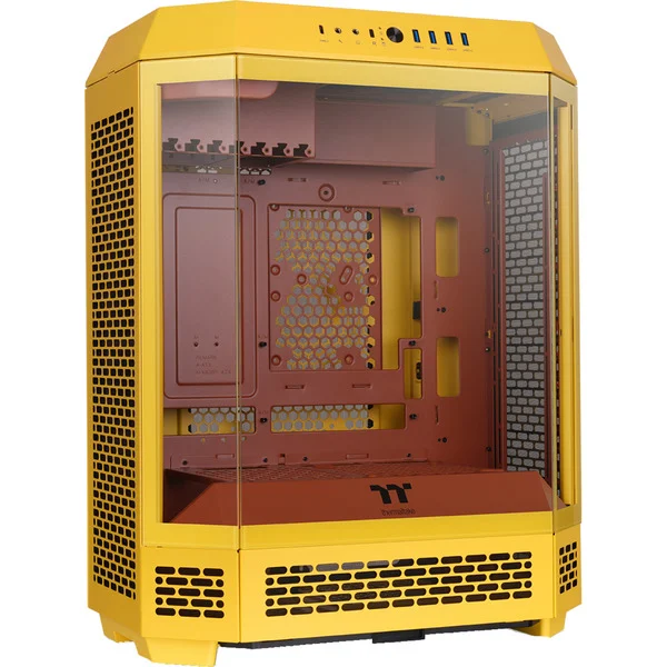 Thermaltake The Tower 600 Butter Caramel PC Case Yellow