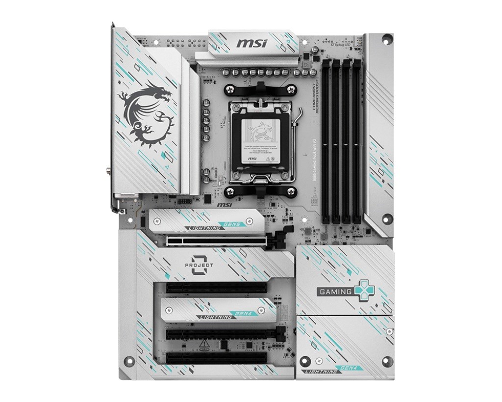 MSI B850 GAMING PLUS WIFI PZ Motherboard