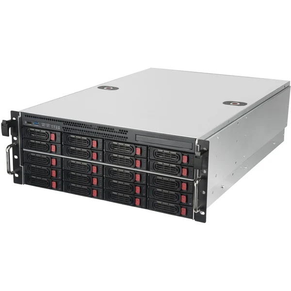 SilverStone SST-RM43-320-RS, Rack Server PC Case Black