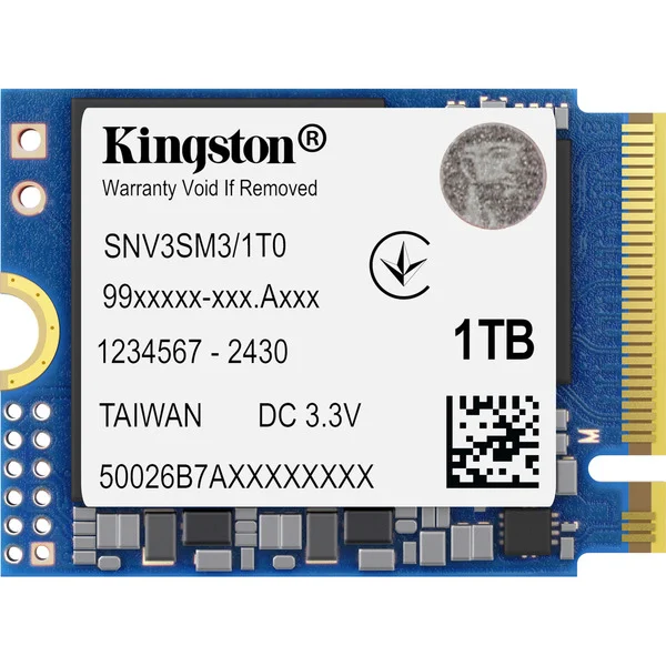 Kingston NV3 1 TB SSD M.2 PCIe 4.0 x4