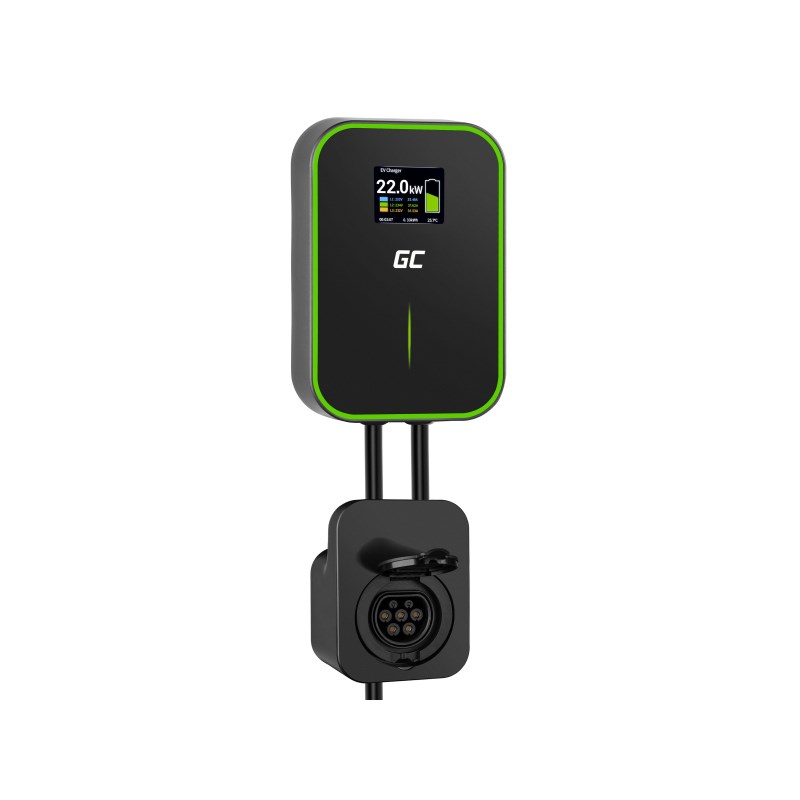 Green Cell GC EV PowerBox RFID EV15RFID Socket EV Station, 22 kW