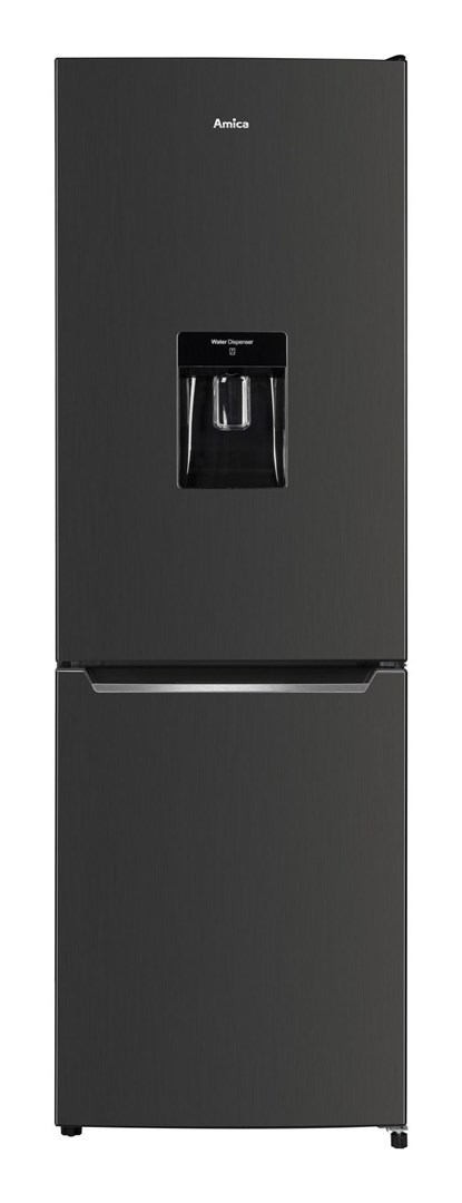 Amica FK299.2FI (E) Freestanding 250 L Black, Stainless steel