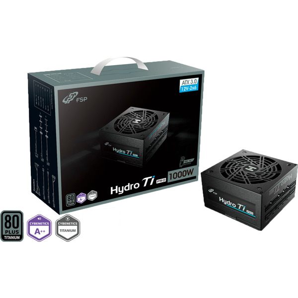 FSP Hydro Ti PRO 1000W Power Supply Black