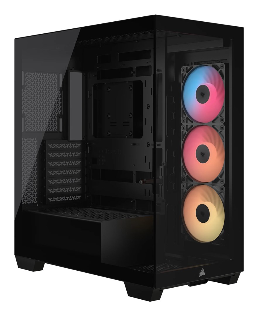 Corsair 3500X LX-R RGB iCUE LINK Computer Case – Black