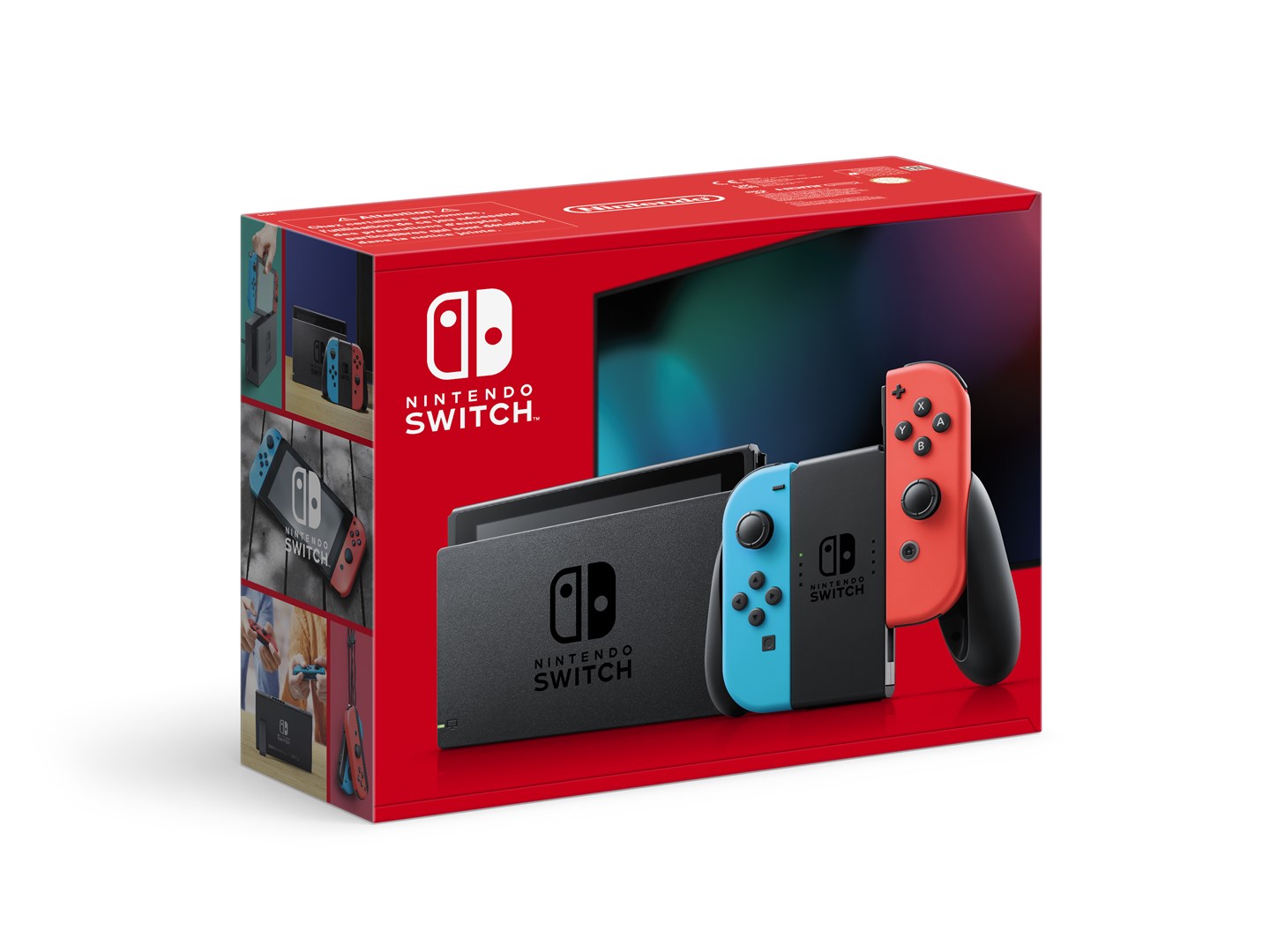 Nintendo Switch portable game console 32 GB Blue, Grey, Red