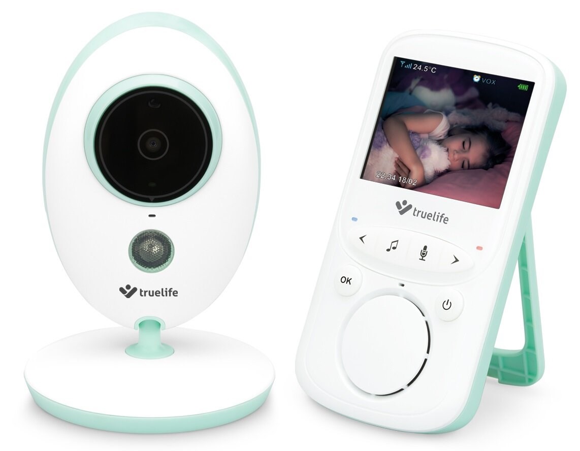 TrueLife NannyCam V24 Pro Video Baby Monitor with 2.4 inch LCD