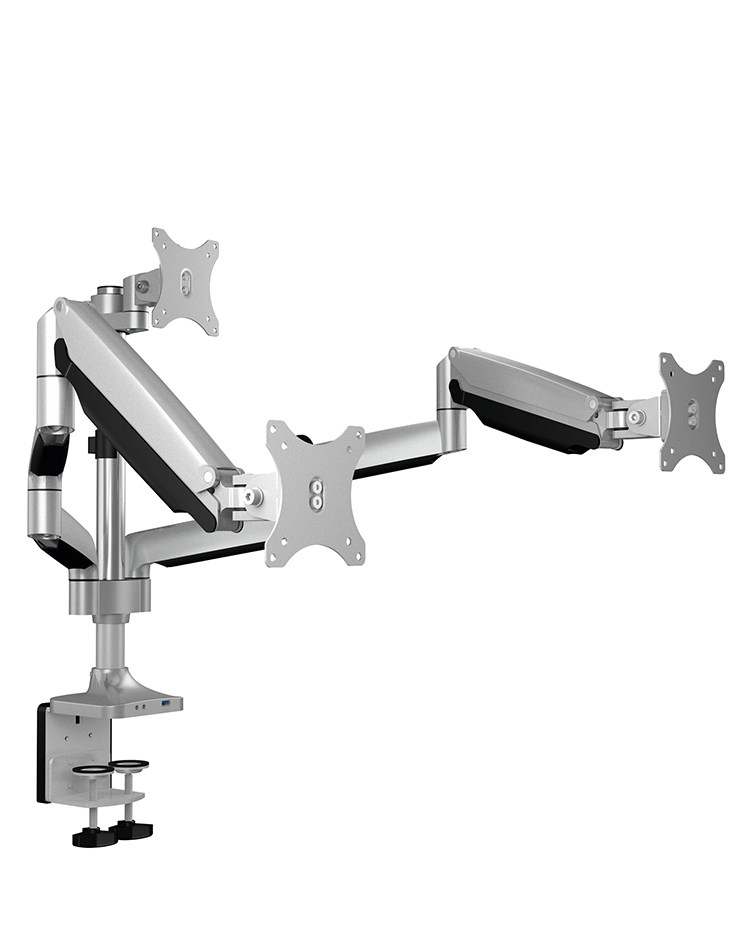 ICY BOX IB-MS505-TI Monitor mount Silver/Black