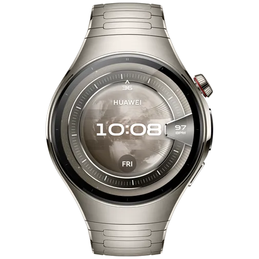 Huawei Watch 5 46mm Silver (Zilveren Titanium Strap)