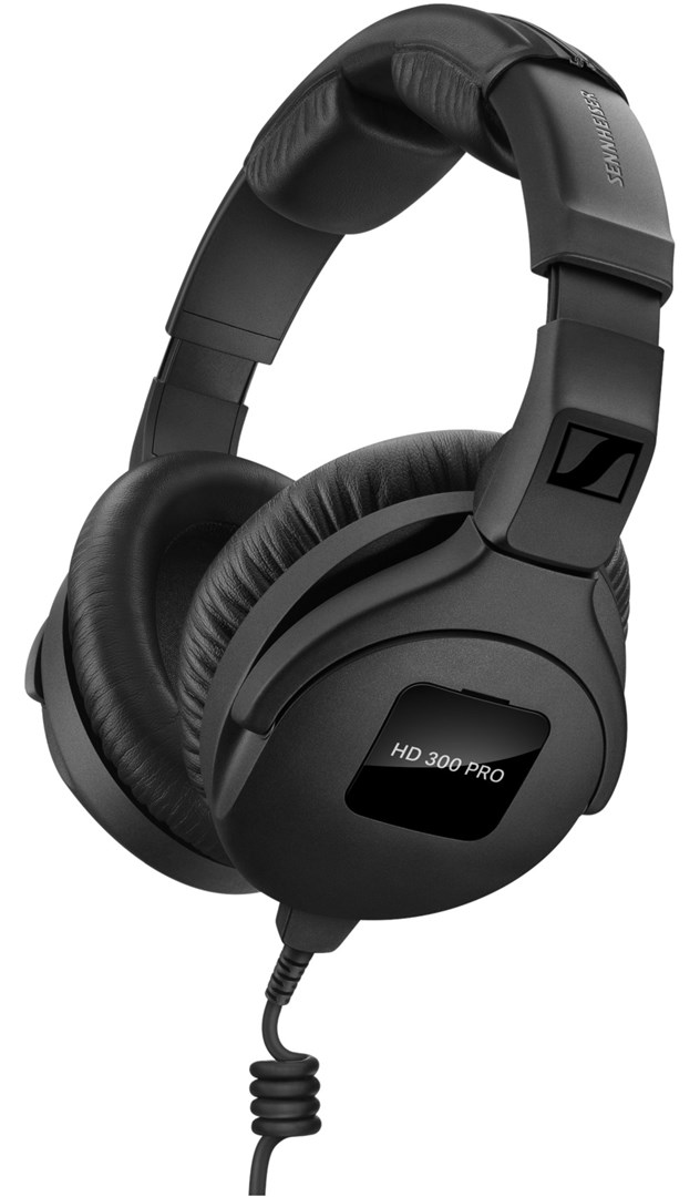 Sennheiser HD 300 PRO - professional headphones, dynamic, closed S508288 Headband Wired Black 1.55 m