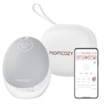 Momcozy M9 Wearable Breast Pump Single Set Grey