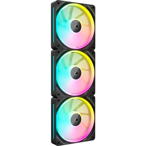 Corsair iCUE LINK LX120 RGB 3-Pack 120 mm Case Fan Black
