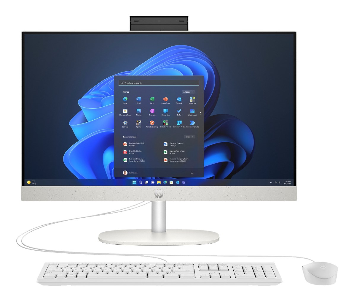 Hewlett-Packard B6ZB8ET All-in-One PC 512 GB