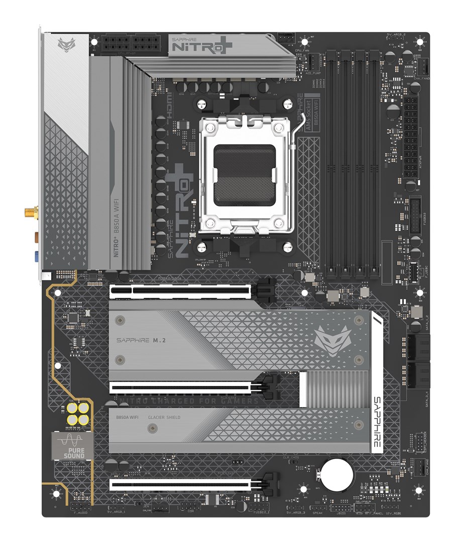 SAPPHIRE NITRO+ B850A WIFI7 Motherboard