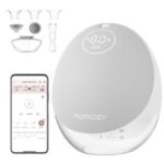 Momcozy M9 Wearable Breast Pump Single Set Grey