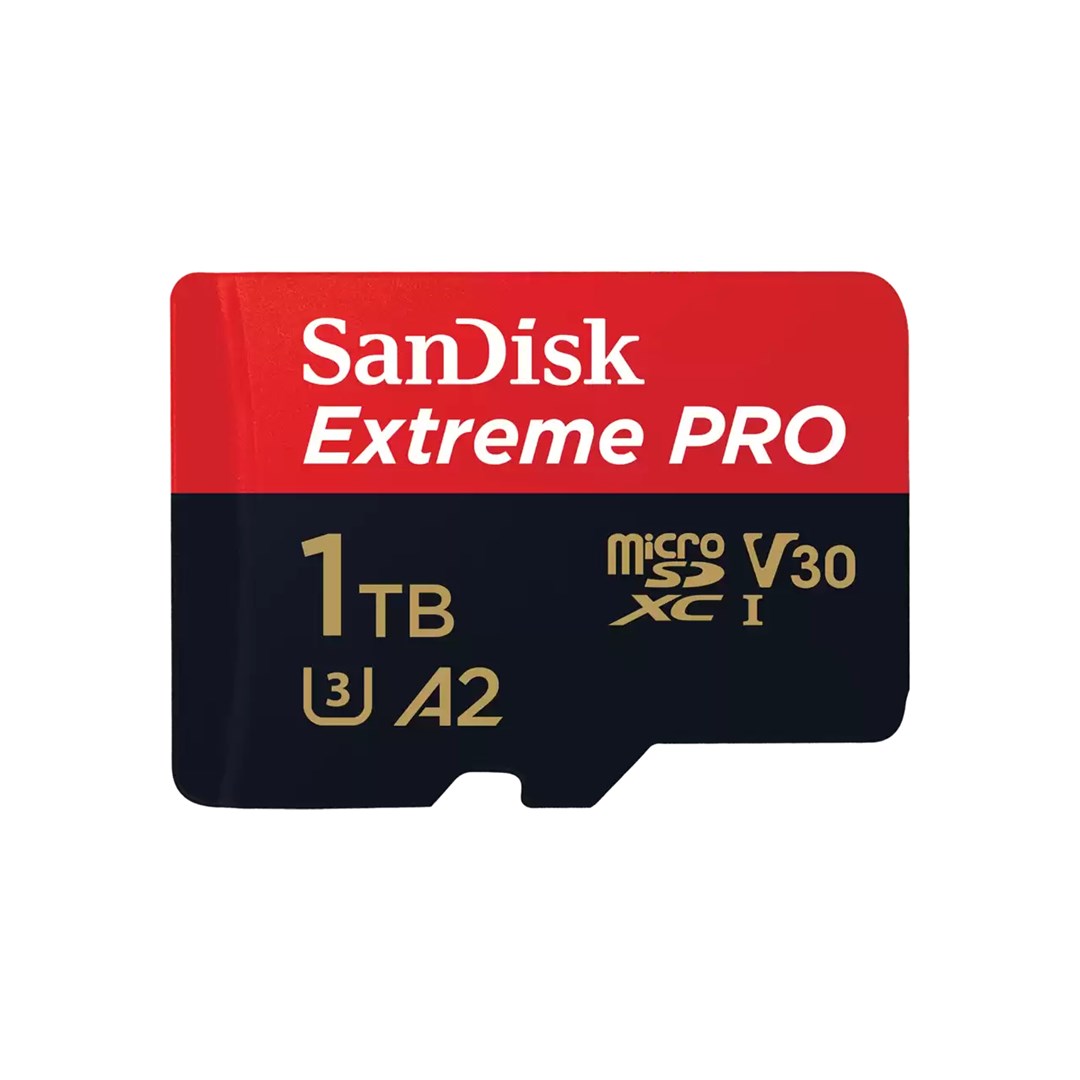 SanDisk Extreme PRO 1 TB microSDXC Memory card SDSQXCD-1T00-GN6MA