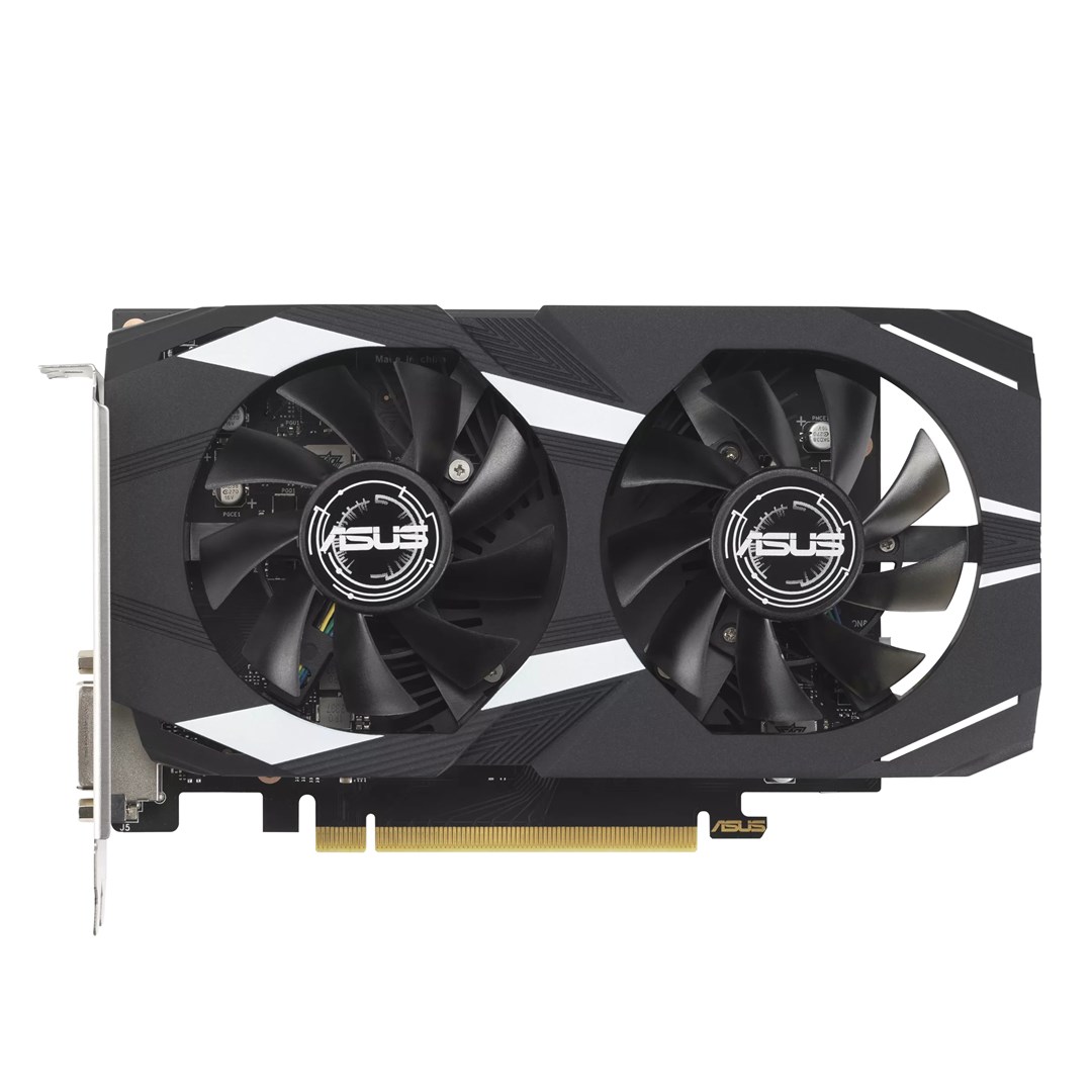 ASUS Dual RTX3050-O6G NVIDIA GeForce RTX 3050 Graphics Card 6 GB Black