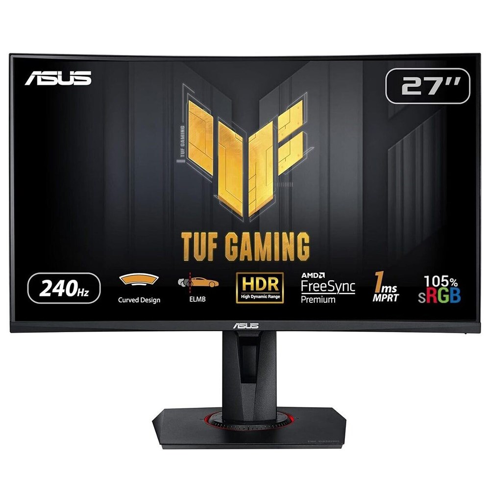 ASUS TUF Gaming VG27VQM Monitor Black