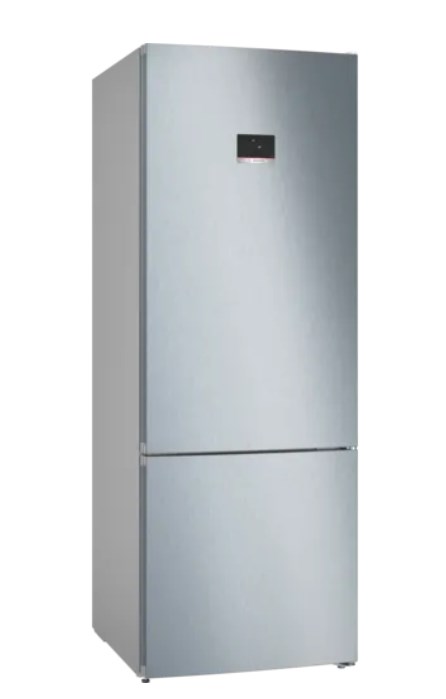 Bosch Serie 4 KGN56XLEB Fridge-Freezer, 508 L, Stainless Steel